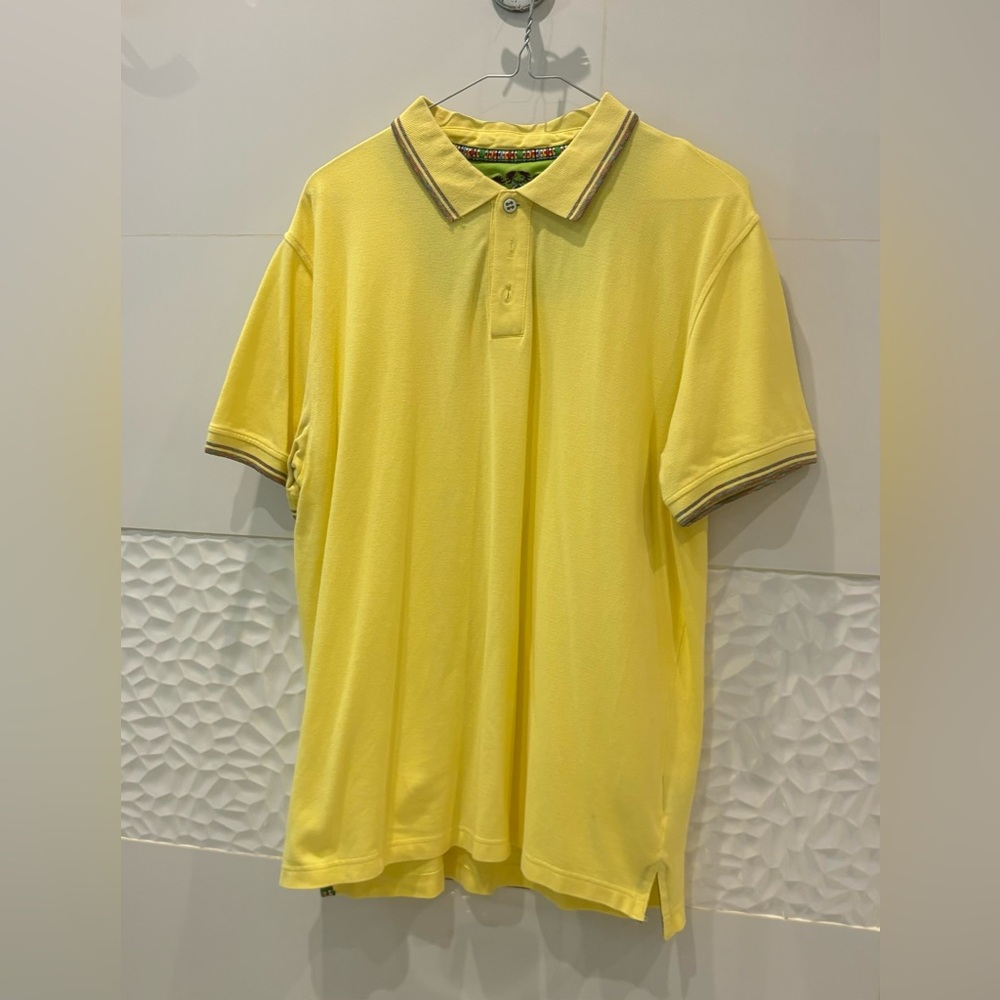 Robert Graham Yellow Polo